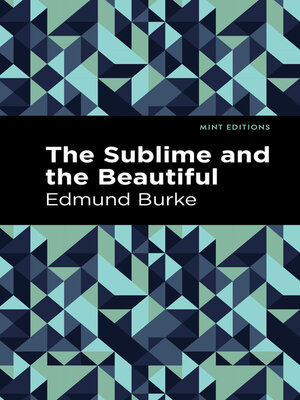 cover image of The Sublime and the Beautiful